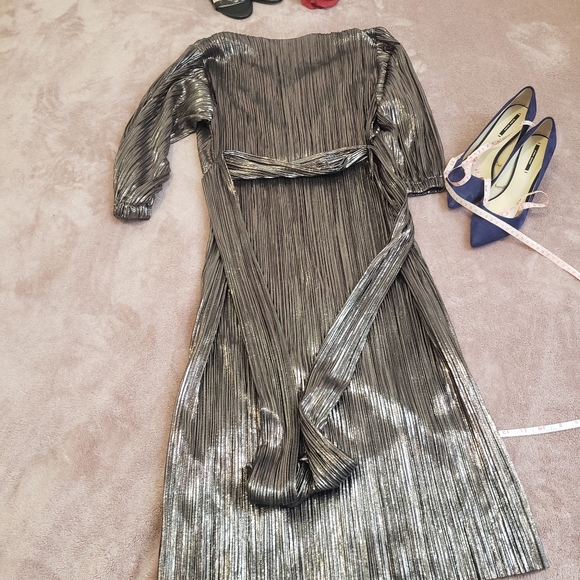 Zara Metallic Dress - Picture 6 of 10